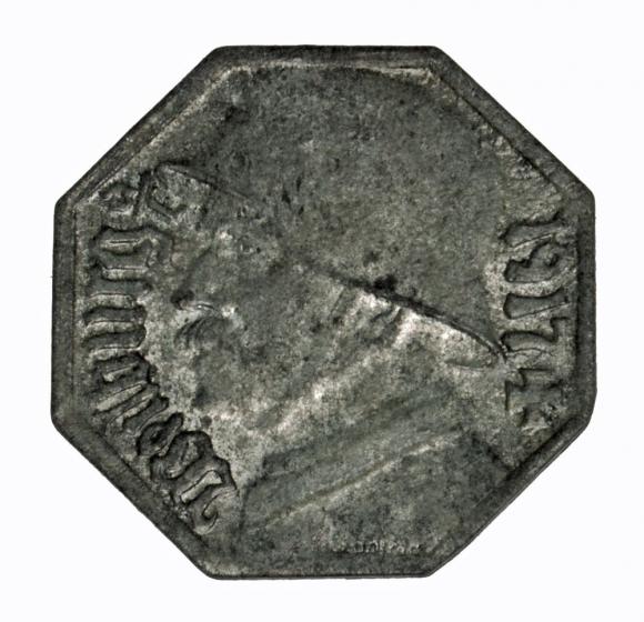 25 fenigów 1917 Weilburg Hesja