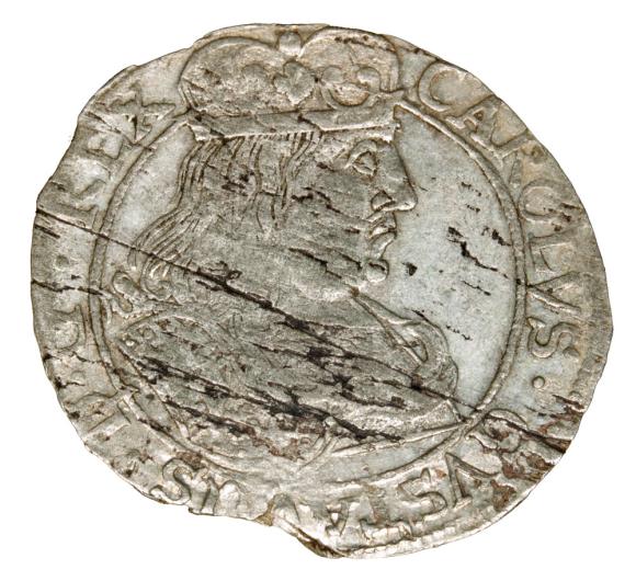 Szóstak 1658 Karol Gustaw Elbląg