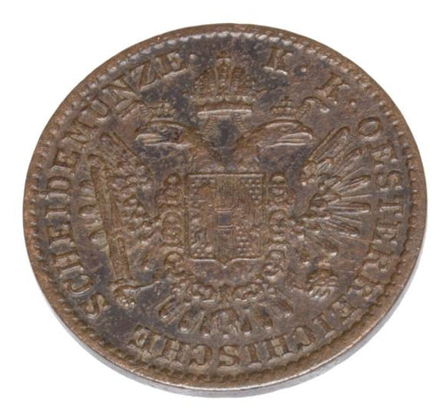 1/2 krajcara 1851 Franciszek Józef I Węgry Wiedeń
